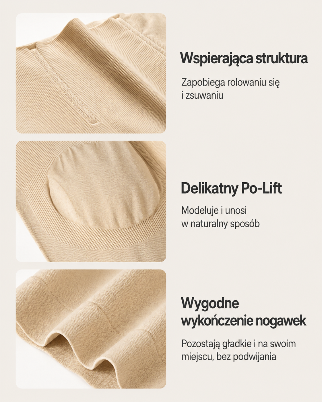 Spodnie modelujące brzuch