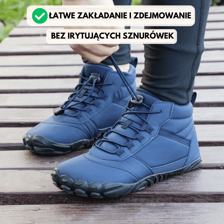 ORTOFLEX Alpine™ | buty Barefoot - ciepłe i uśmierzające ból
