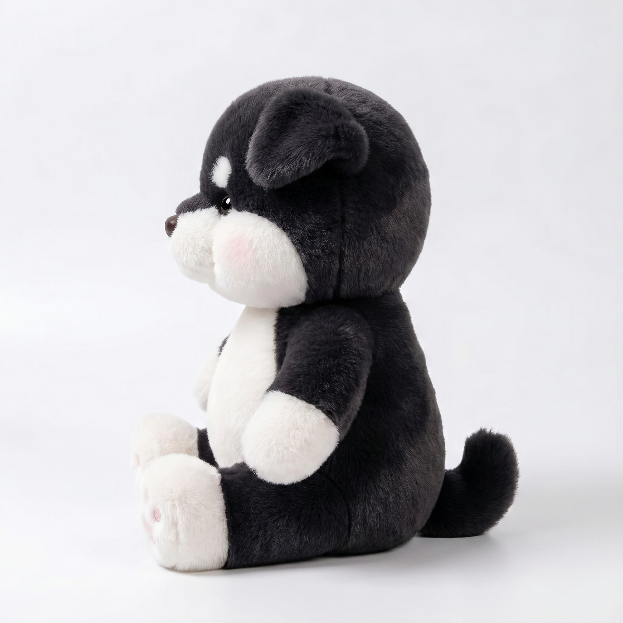 Czarny Husky-Wupplie