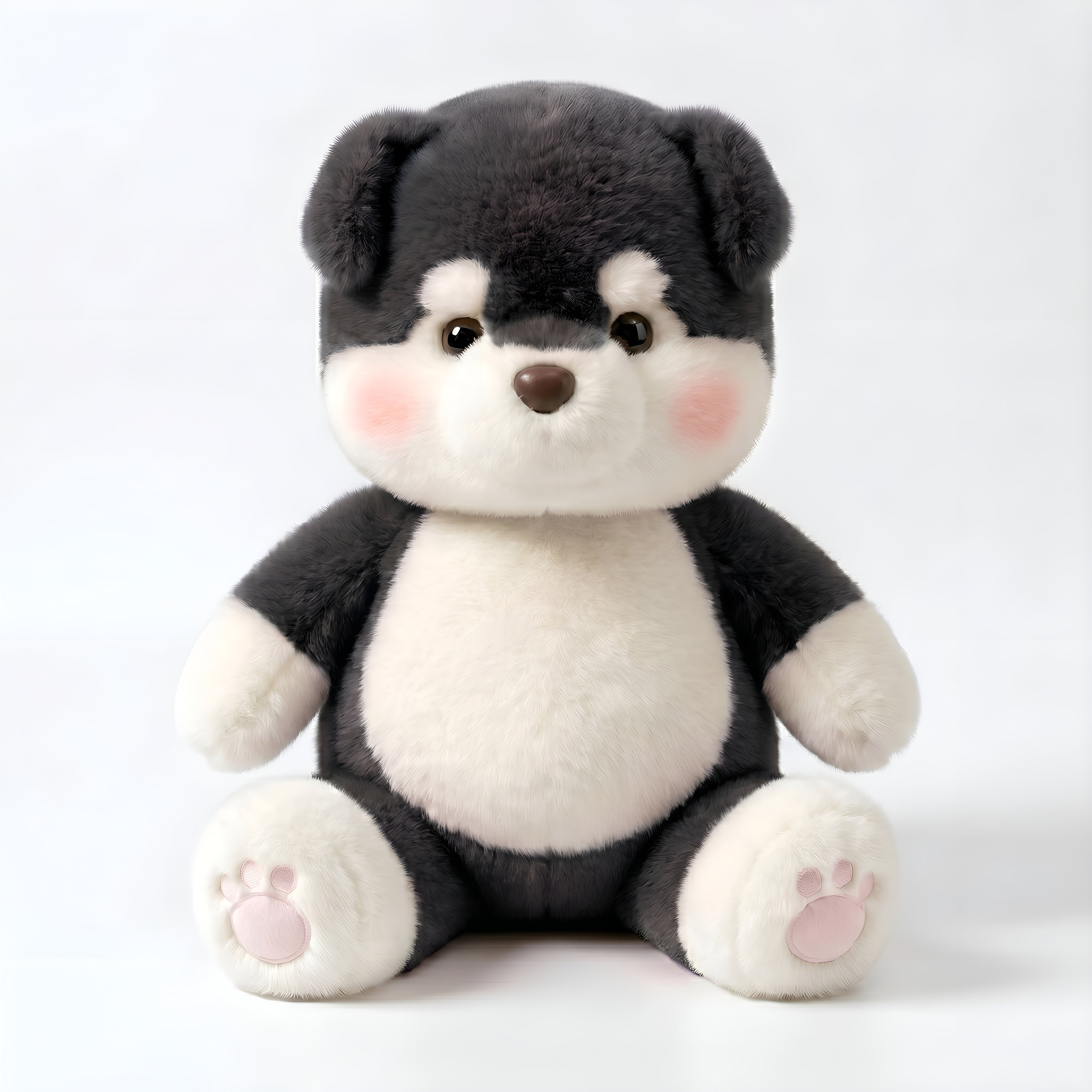 Czarny Husky-Wupplie