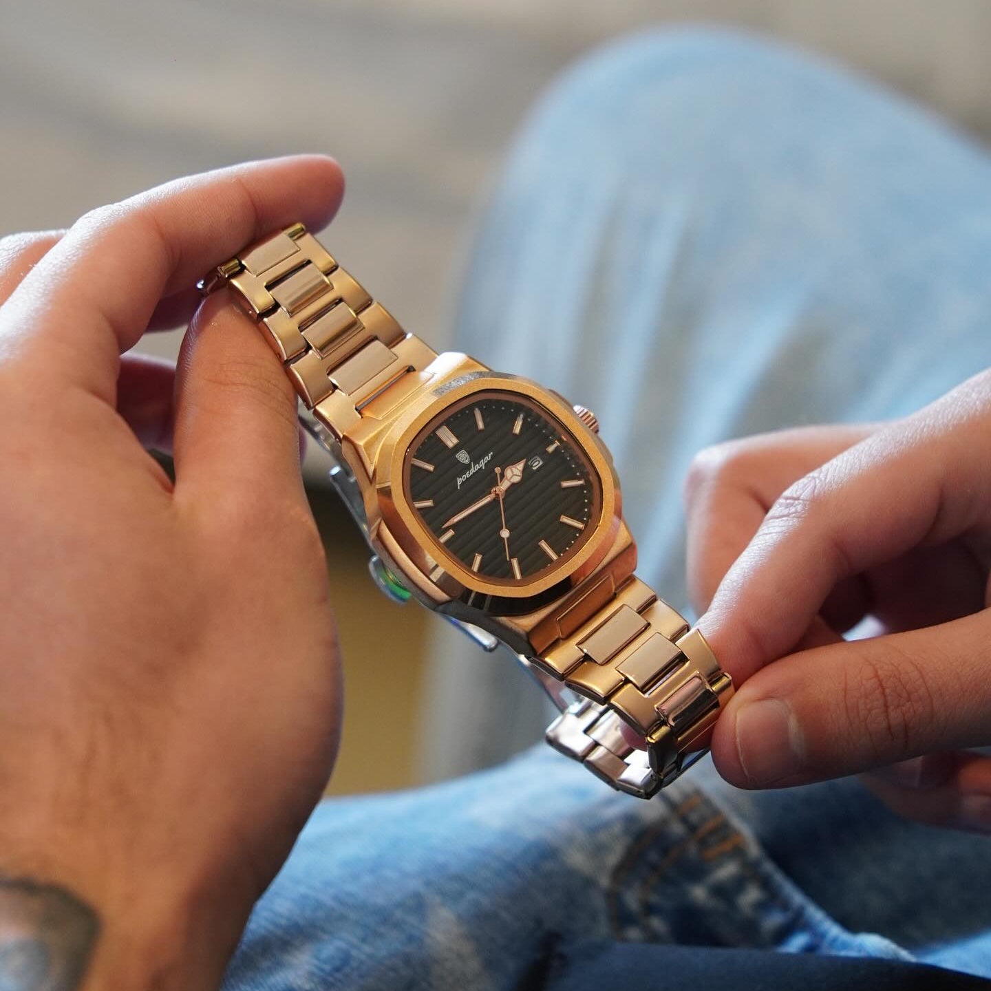 Nautilus (Różowe Złoto) - 40mm
